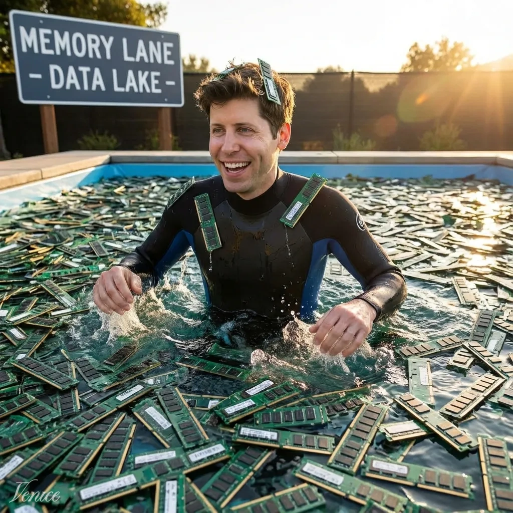 Sam Altman's Black Friday Shopping Spree Causes Global DDR RAM Crisis